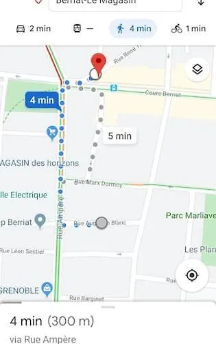 Apartamento Avec Parking, Clim, Balcon, Proche Tram Grenoble